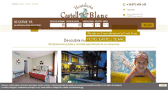 Desktop Screenshot of hotelcastellblanc.com