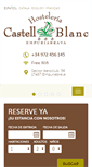 Mobile Screenshot of hotelcastellblanc.com